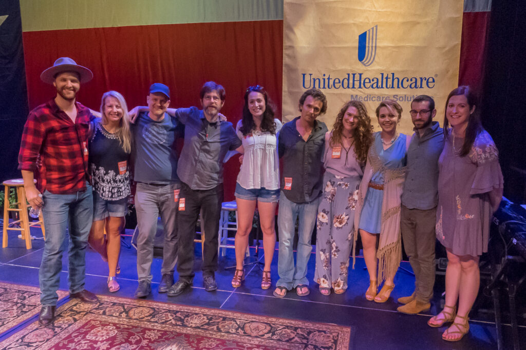 Top 10 Finalists of Al Johnson Performing Songwriter Contest at Wildflower! Arts & Music Festival in Richardson